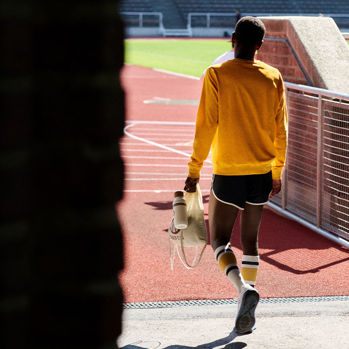 Söder Mälarstrand Shorts Navy Shorts YMR Track Club