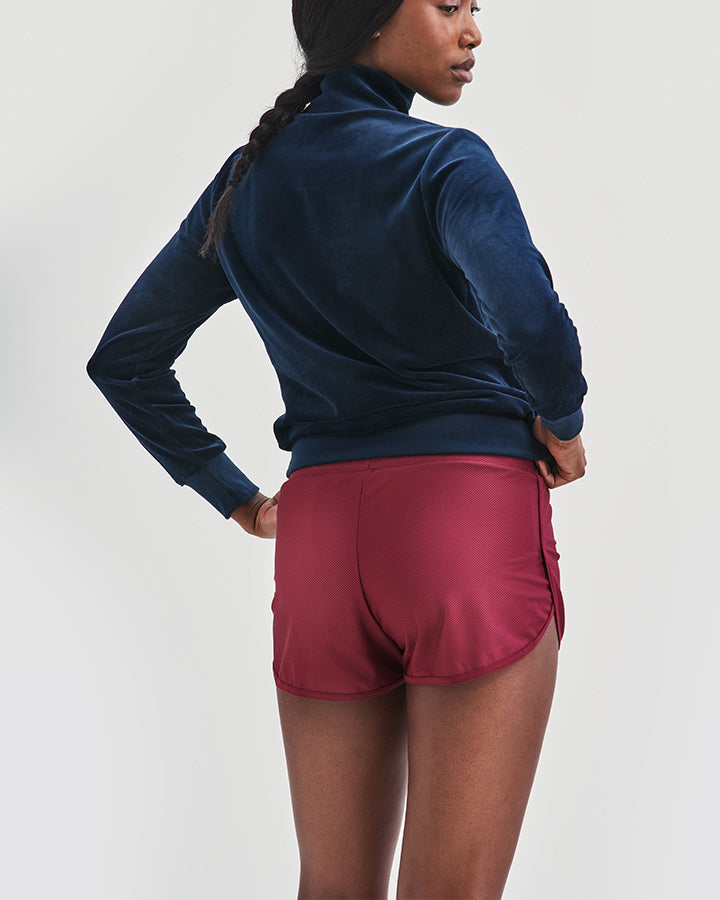 Utö Ladies Shorts Burgundy Shorts YMR Track Club   