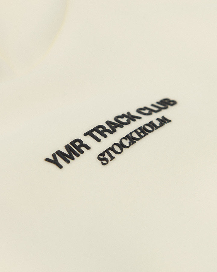 Sandhamn Unisex Hoodie Off-White Hoodie YMR Track Club
