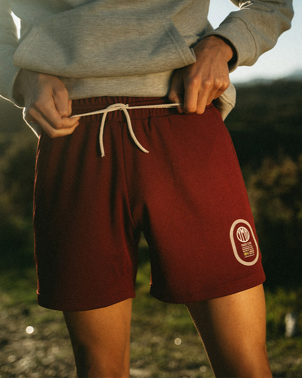 Stadion Men's Shorts Burgundy YMR Track Club