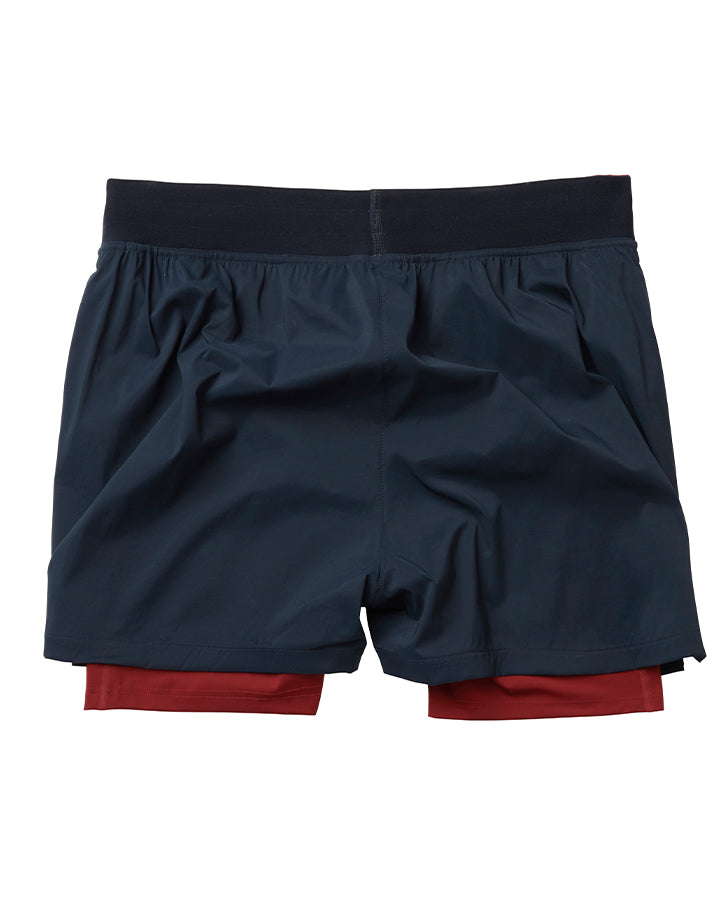 Stadion 2-1 Shorts Navy/Burgundy YMR Track Club