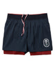 Stadion 2-1 Shorts Navy/Burgundy YMR Track Club