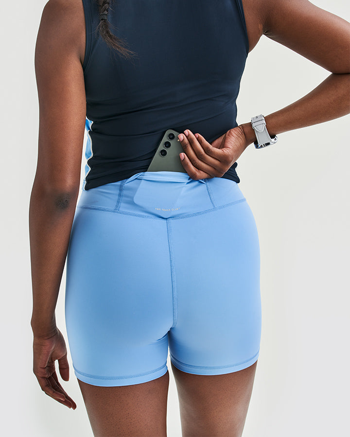 Bäckaryd Ladies Short Tights Blue Shorts YMR Track Club   