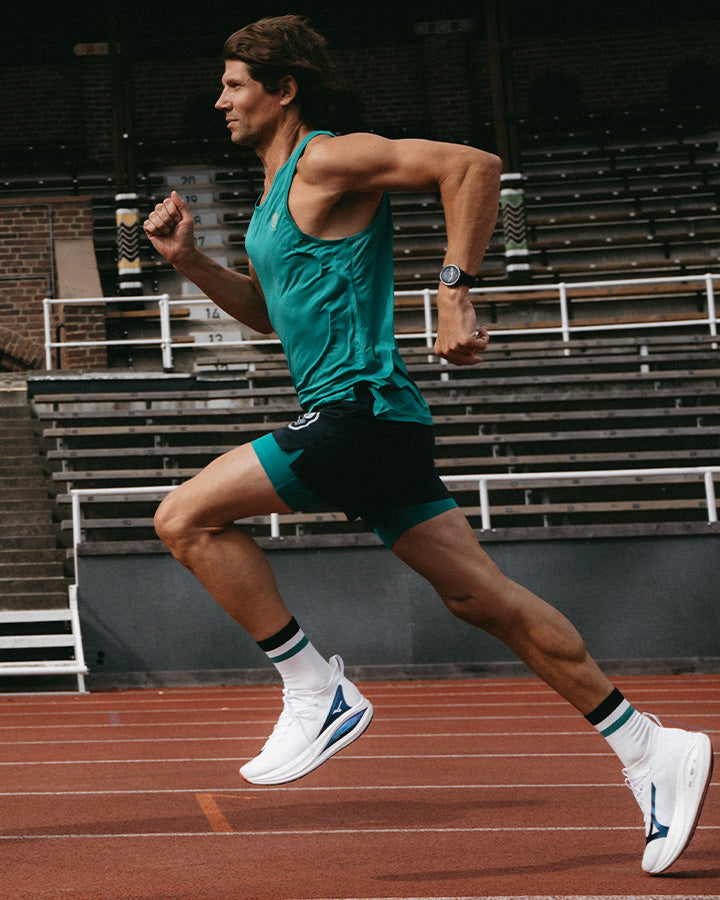 Nordic Runrise Men's Singlet Green YMR Track Club