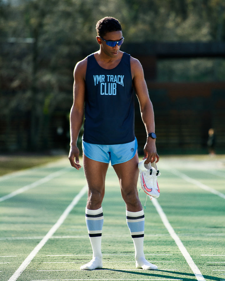 Änggården Men's Singlet Navy/Blue Singlet YMR Track Club   