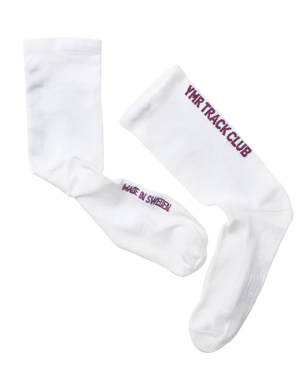 Stockholm Race Socks Maroon YMR Track Club