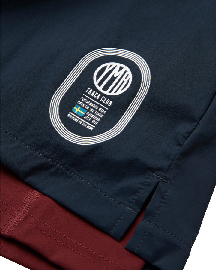 Stadion 2-1 Shorts Navy/Burgundy YMR Track Club