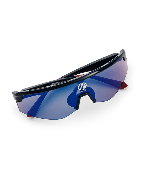 St Moritz Sky Sunglasses Navy  YMR Track Club   