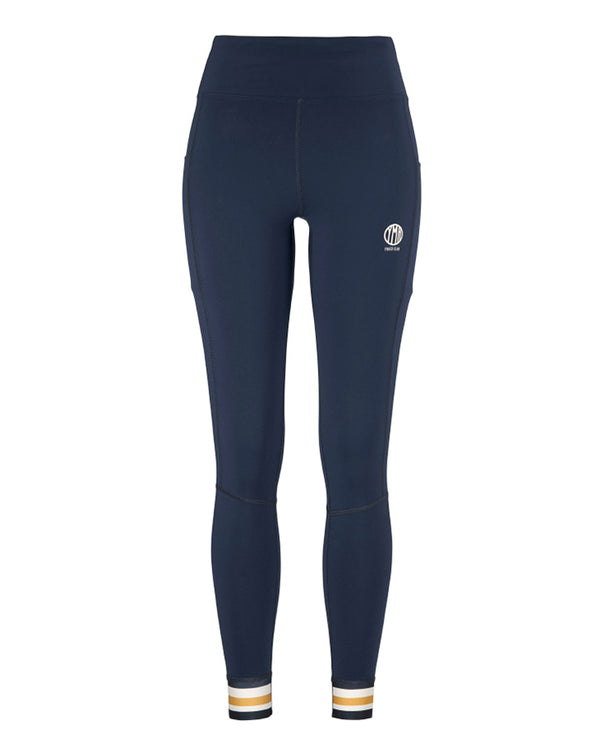 Utö Ladies Tights Navy/Ochre  YMR Track Club   