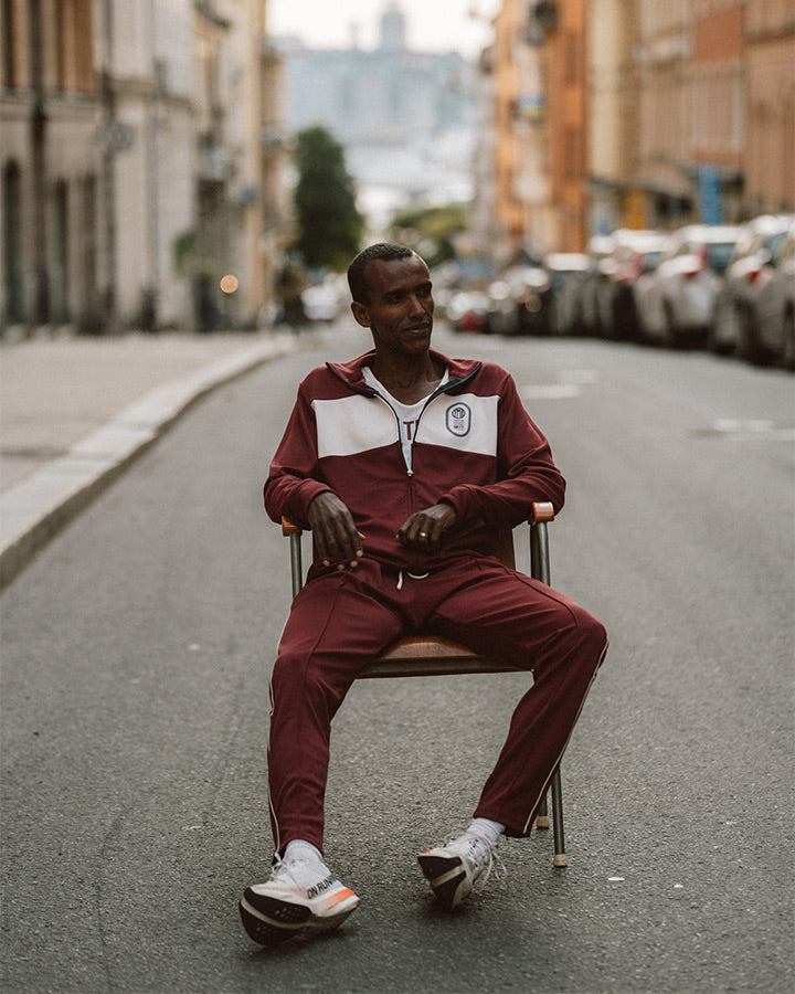 Stadion Men s Track Jacket Burgundy