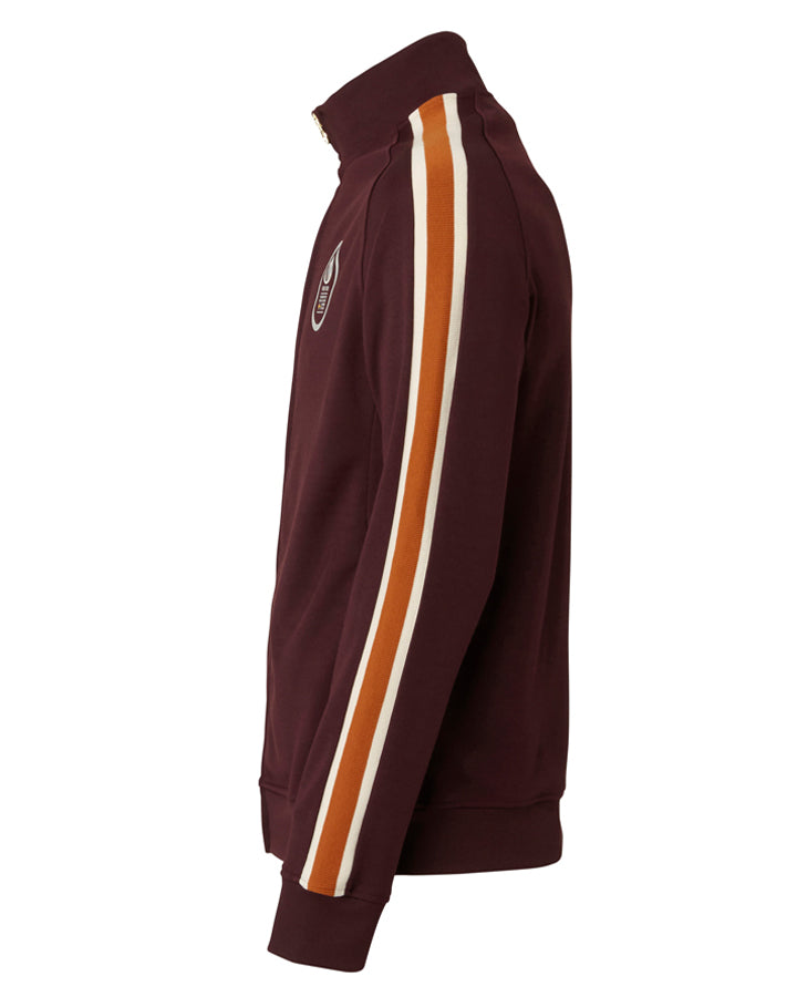 Off-Race Men's Track Jacket Maroon YMR Track Club