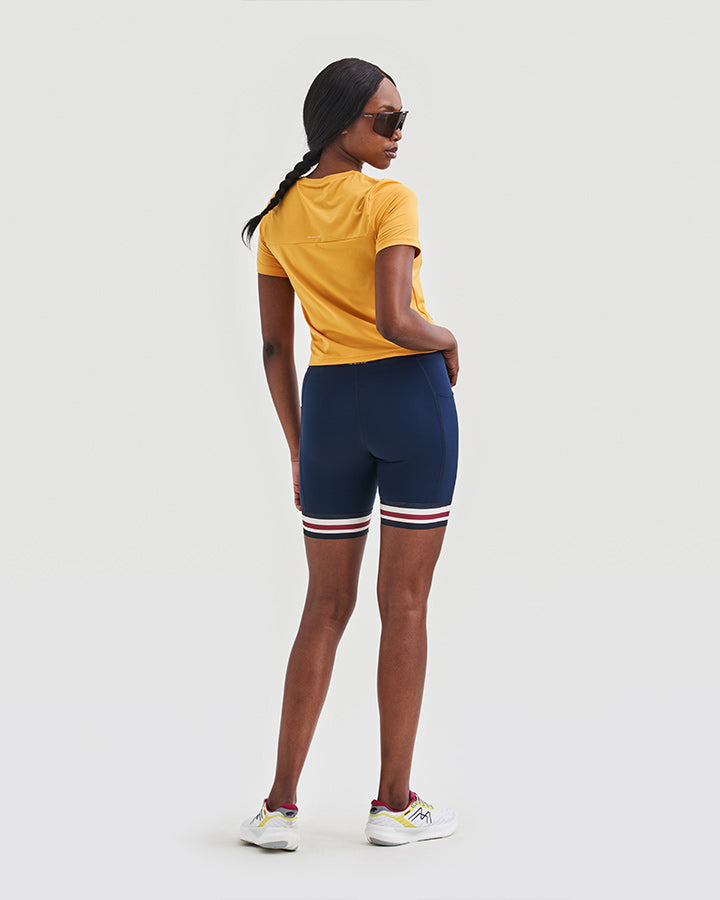 Bäckaryd Ladies T-Shirt Ochre T-shirt YMR Track Club   