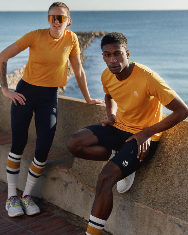 Bäckaryd Men's T-Shirt Ochre T-shirt YMR Track Club   