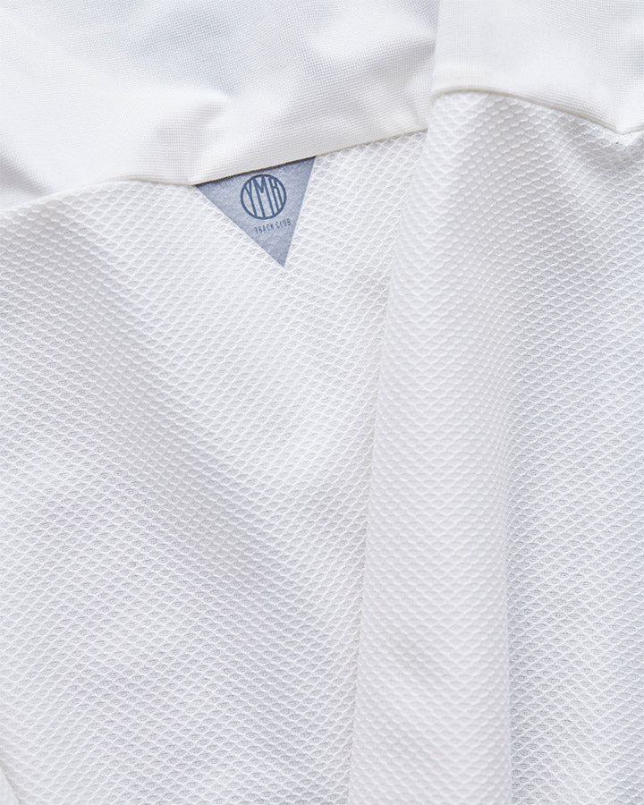 Änggården Men's Singlet Off-White/Burgundy Singlet YMR Track Club