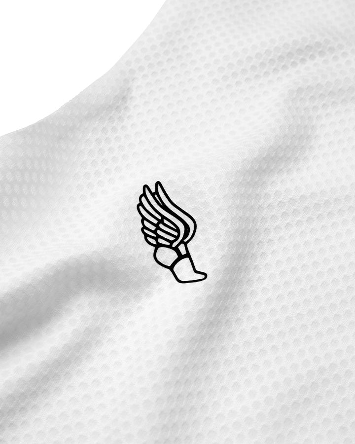 Stockholm Men's Speed Singlet White YMR Track Club