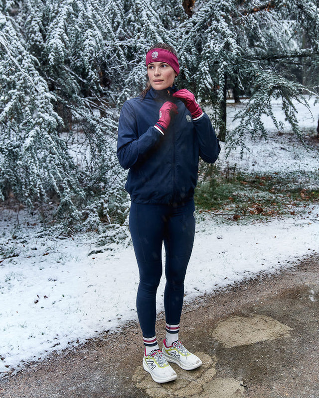 Änggården Ladies Windbreaker Navy Windbreaker YMR Track Club