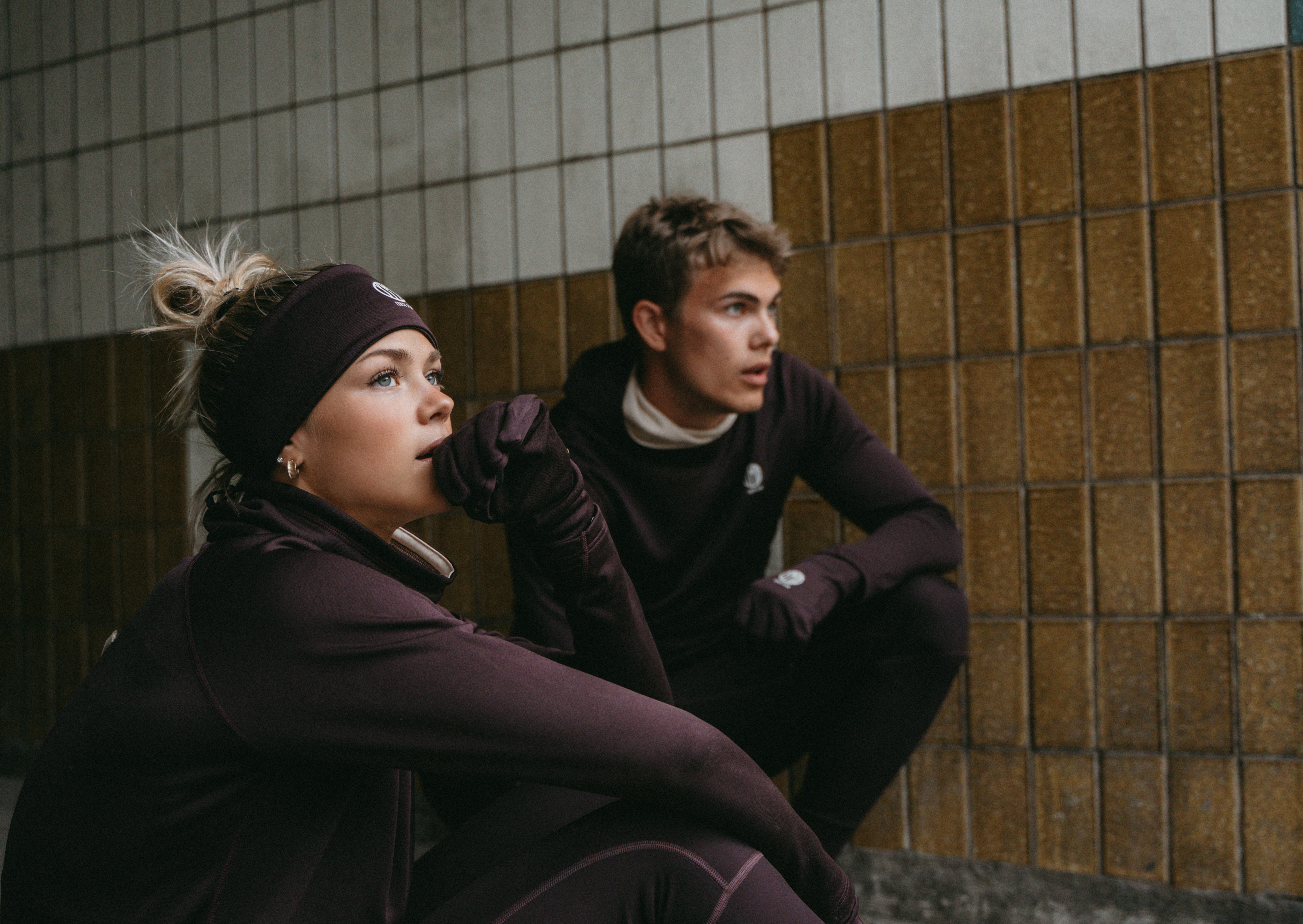 Siljan Thermal Headband Maroon Headband YMR Track Club