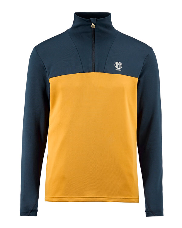 Åsunden Men's Half Zip Navy/Ochre Jacket YMR Track Club   