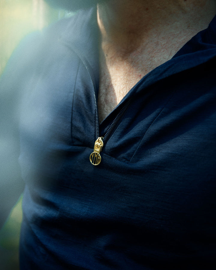 Västanede Merino LS Navy Long Sleeve YMR Track Club   